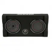 Kicker 48TRTP122 Car Audio Down Firing 12" Thin Sub Box w/ Passive Radiator  - Refurbished