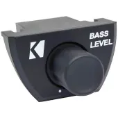 Kicker 46CXARCT Car Audio Bass Level Remote Control Knob with Remote Bass Jack and 3.5mm Plug - Refurbished