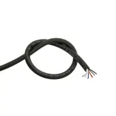 Kicker KM Series Marine-Grade Black Jacket Wire, 150 ft - Refurbished