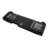 Kicker 51KGMDL7T122 Dual 12 Inch 2-Ohm 1200 Watts RMS Loaded Enclosure Fits 2008-Up Chevy Silverado/GMC Sierra Crew Cab - Refurbished