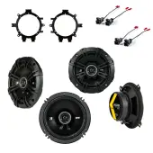 Fits GMC Yukon/Denali 2001-2002 OEM Speaker Replacement Kicker DCS5 DSC65 Pack