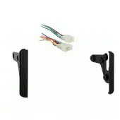 Scion tC 2005 2006 2007 2008 2009 2010 Double DIN Aftermarket Stereo Harness Radio Install Dash Kit