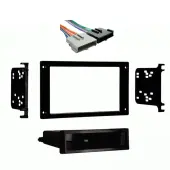 Ford Mustang 1987 1993 Single DIN Stereo Harness Radio Install Dash Kit Package