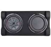 Kicker 51PTRTP10 Car Audio 10" 400W RMS Powered Down Firing Loaded Subwoofer Enclosure