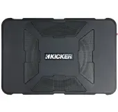 Kicker 51HS8 Car Audio Hideaway 8" Powered Subwoofer - 150W RMS Amp, Wiring Kit & Bass C...