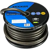 Kicker 46PWG050 1/0AWG Power Wire 50 Feet - Gray