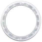 Kicker 51KLSR88 8.8" to 8" LED Adapter Ring Fits 8" Kicker Marine Speakers, Multicolor LED