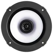 Kicker 51KM614FL Marine Audio 6.5" 2-Way 60W RMS Coaxials Speakers with RGB LED Lighting