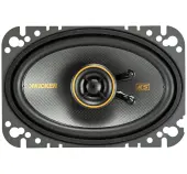 Kicker 51KSC4604 4x6" Coax Speakers w/.5" tweeters, 4ohm