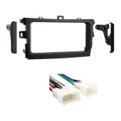 Toyota Corolla 2009 2010 2011 Double DIN Stereo Harness Radio Install Dash Kit