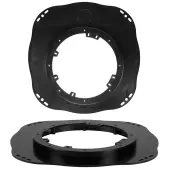 Metra 82-7401 2008-2013 Infiniti G37 6" to 6.75" Speaker Adapter - Color Black