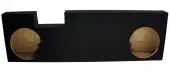 2001-2014 Ford F250 Super Duty Crew Cab Truck Custom Dual 12" Subwoofer Enclosure Sub Box