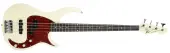 Peavey Milestone Ivory 34 Inch Scale Bass Guitar with Chrome Hardware (3018090) (SND)