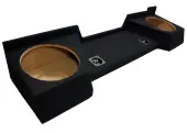 Custom Chevy Silverado 07-13 Subwoofer Box Extended Cab Dual 12"