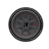 Kicker 48CWRT104 10-Inch CompRT 4-Ohm Dual 400 (Watts RMS) 800 (Watt Peak) Voice Coil Design Subwoofer