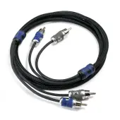Kicker 46QI22 Car Audio 6 Foot Amp Amplifier 2 Channel Stereo RCA Cable QI22 New