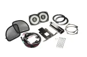 Kicker 46HDR154 Front Speaker Amp Upgrade for 15-UP Harley Road Glide Motorcycle