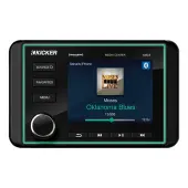 Kicker 46KMC5 240 Watts Premium Marine Media Center Max Power and 120 RMS 6 Channels Boat Gauge Style Media
