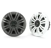 Kicker 45KM44 Marine Audio Boat 4" Coaxial Speakers 150 Watts 4 Ohm KM42 Pair - Refurbished