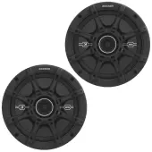 Kicker 43DSC404 DS 4 Inch Car Audio Stereo Speakers Coaxial 25 Watt RMS 2 Way Design