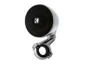 Kicker 40PSM32 3" PSM PSM32 Mini 50-Watt RMS 2 Ohm Enclosed Motorcycle Speaker Pair Used