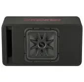 Kicker 45VL7R102 Car Audio L7R Solobaric L7 Single 10" Vented Sub Box Enclosure Used