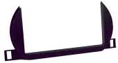 Metra 95-7418 D-DIN Installation Kit for 2005-2006 Nissan Altima (without Factory Navigation) Used