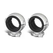 Bazooka MT-CL2-S Easy-to-Use 2" Marine Tubbie Swivel Clamp Stainless Steel Scratch and Dent