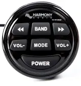 Harmony Audio HA-MCUREM Marine Audio Remote Control For Harmony HA-MCU2 Media Receiver - Scratch and Dent