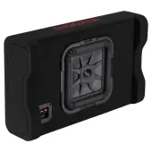 Kicker 49L7TDF102 Loaded Down-Firing 10" 1000 W Peak L7T 2-Ohm Sub Box Enclosure Used