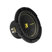 Kicker 50CWCD CompC 8 Inch Dual 4 Ohm Voice Coil Increased Excursion Forced-Air Cooling Subwoofer Used