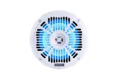Memphis MXA602SLW 6.5inch Integrated Blue LED Lighting Series Speaker with Weather/Element Resistant - White Used