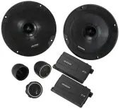 Kicker 46CSS654 Car Audio 6 1/2" Component Full Range Stereo Speakers Set CSS65 Used