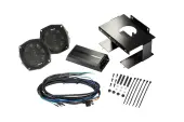 Kicker 46HDS962 Front Speaker Amp Upgrade for 96-13 Harley Bat Wing Fairing Bike Used