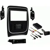 Metra 99-6537B 2014-2019 Dodge Durango Single Double DIN Radio Stereo Dash Kit Used