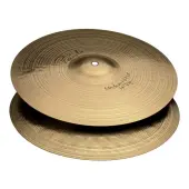 Paiste Signature Series 14 Inch Medium Top Hi-Hat Cymbal with Balanced Stick Sound (4003814) Scratch and Dent
