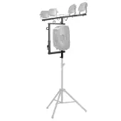 Stagg SPS2LIS 45.7x6.3 Inch Adjustable Height T-Bar Lighting Extension for Speaker Stand Scratch and Dent