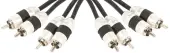 Stinger SI8420 Car Audio Audiophile 8000 Series 4 Channel 20 Foot RCA Amp Cable Scratch and Dent