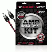 T-SPEC V12-8RAK 8 AWG 950W Complete Amp Installation Kit with RCA Cable Scratch and Dent