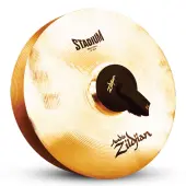 Zildjian A0496 18" Stadium Series Medium Heavy Single Cymbal with Brilliant Traditional Scratch and Dent