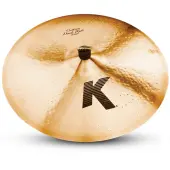 Zildjian K0967 22" K Custom Series Dark Ride Medium Thin Drumset Cast Bronze Cymbal with Low Pitch Scratch and Dent