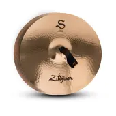 Zildjian S18BP 18" S Family Band One Hand Cymbal Pair w/ Balanced Frequency Response - Brilliant Finish Scratch and Dent