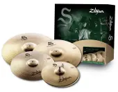 Zildjian S391 S Family Performer Pack 14" Hi-Hat, 16" and 18" Medium Thin Crash, 20" Medium Ride Cymbal Set