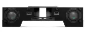 Alpine S2-DB8V-TRK S-Series 8 Inch Car Audio Loaded Subwoofer Dual Vented Truck Sub Box Enclosure