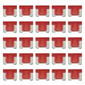 InstallBay ATMLP10-25 Mini Low Profile 10 Ampere ATM Fuse - 25 Per Package