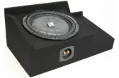 Kicker 43CVR102 10" CompVR CVR10 Series 400W RMS 2-Ohm Sub and ASC 1X10GMNEW Sub Box Enclosure