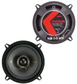 Kicker 47KSC504 KS 5.25 Inch Car Audio Speakers 150 Watt Coaxial 2 Way Stereo - Pair Used