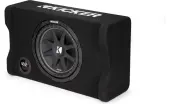 Kicker 48CDF104 Single 10-Inch Down-Firing Comp 4-Ohm  Subwoofer Enclosure Used