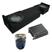2000-2003 Ford F-150 Ext Super Cab Truck Harmony R104 Dual 10" Sub Box & CXA400.1