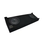 2007-2013 Chevy Silverado Crew Cab Truck Kicker CompVT CVT10 Dual 10" Sub Box Enclosure - Final 2 Ohm